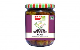 Add me Mixed Supreme Pickle   Glass Jar  500 grams